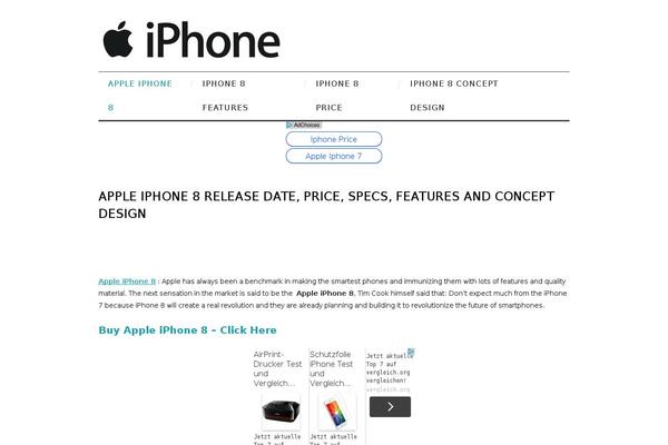 The Fox theme site design template sample