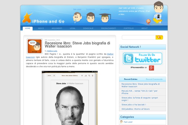 Magnitude theme site design template sample