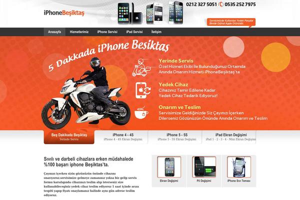 Impression theme site design template sample