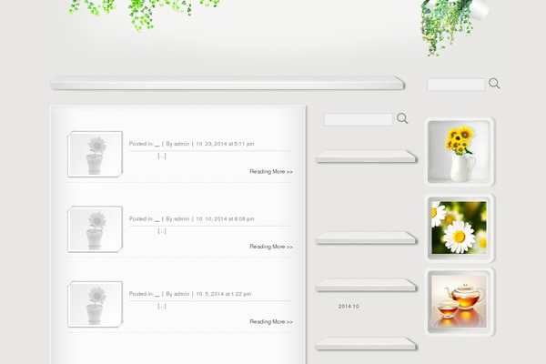 warm-home theme site design template sample