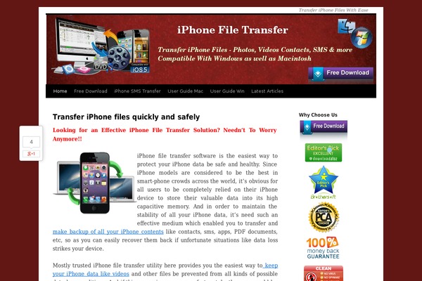 Site using Digg Digg plugin