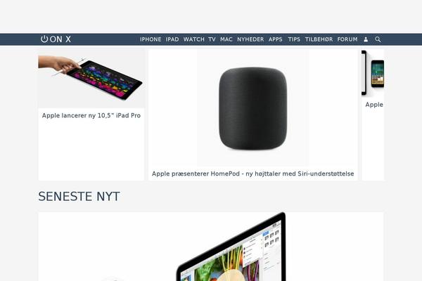 iphoneguide.dk site used Onx