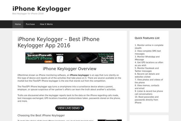 GeneratePress theme site design template sample