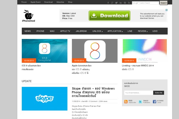 Site using Seed-social plugin