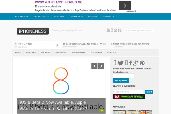 Site using Advanced Random Posts Widget plugin