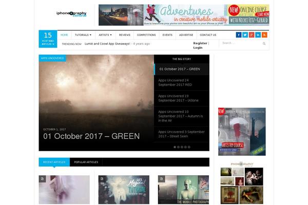 Flow theme site design template sample