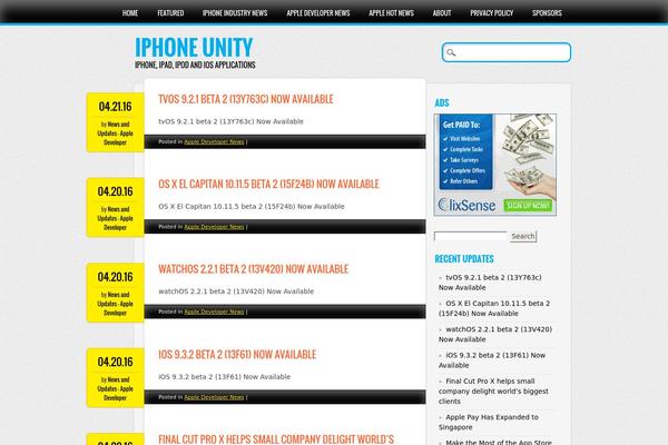 Newsworthy theme site design template sample