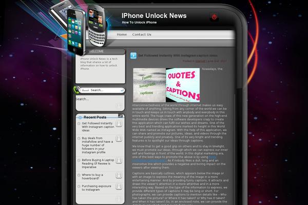 iphoneunlocknews.com site used Cellphones