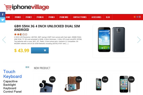Skyzon theme site design template sample