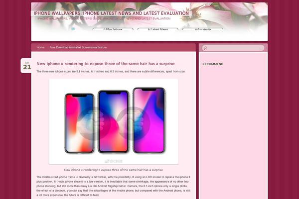 Bouquet theme site design template sample