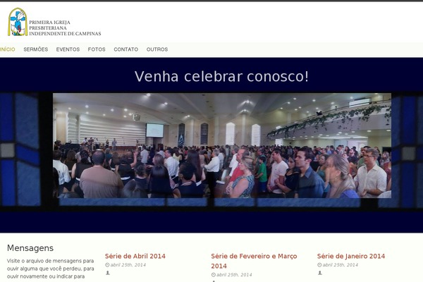 Genesis Church theme site design template sample