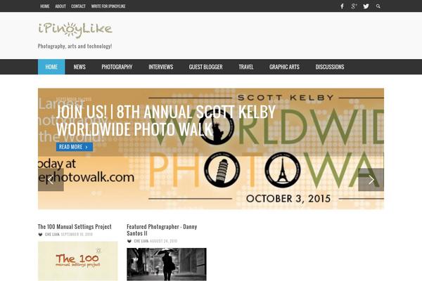 PRESSO theme site design template sample