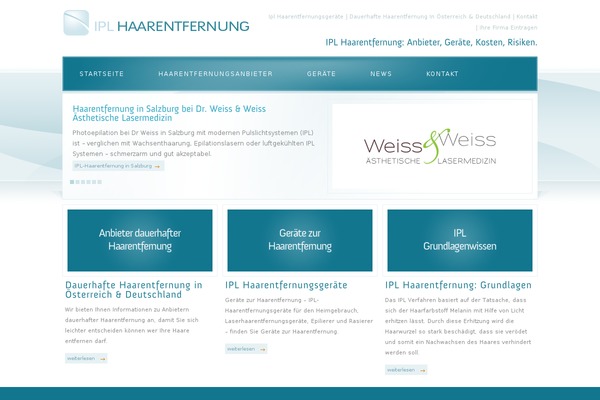 ipl-haarentfernung.at site used Rt Theme 6