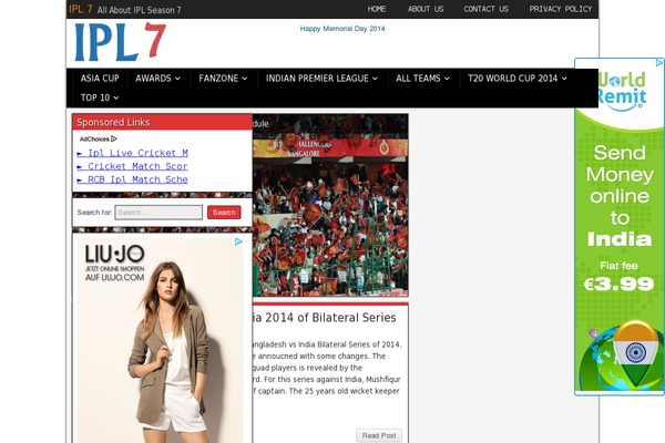 Frontier theme site design template sample