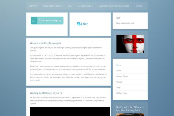 Everest theme site design template sample