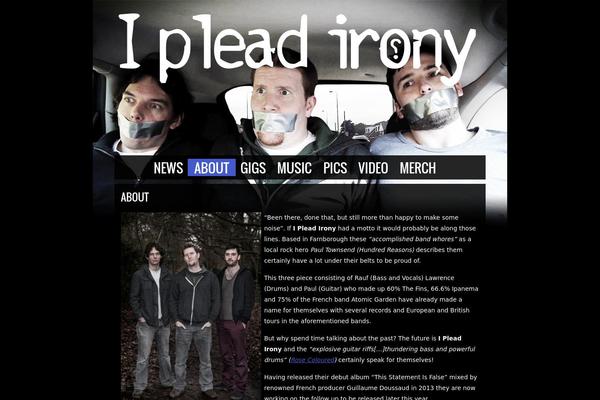 Site using GigPress plugin