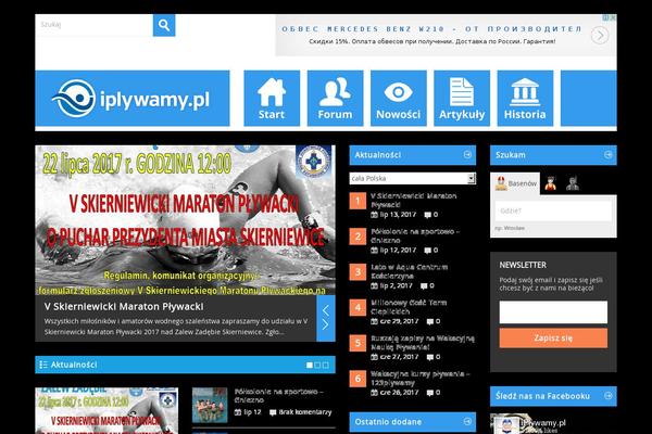 Metro theme site design template sample