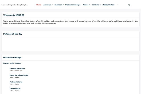 Site using Wbcom-essential plugin