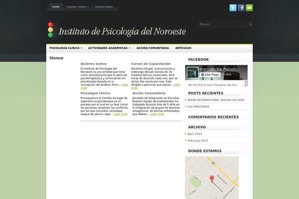 Pravda theme site design template sample