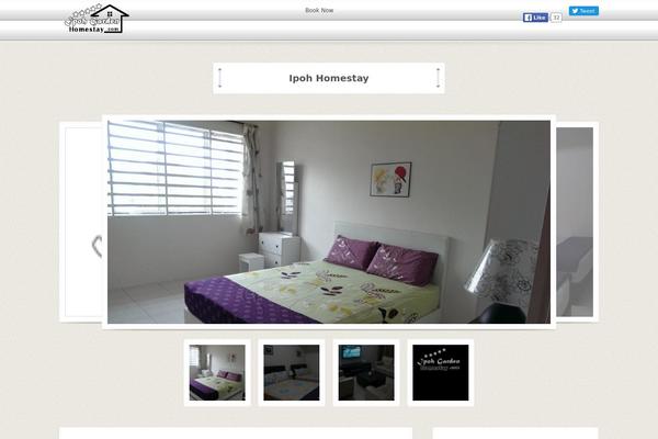 Thevacationrental theme site design template sample