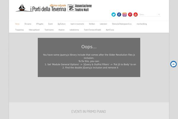 Site using Facebook-messenger plugin