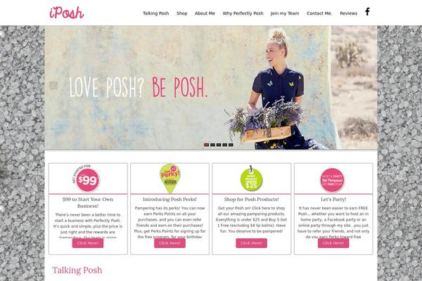 Hathor theme site design template sample