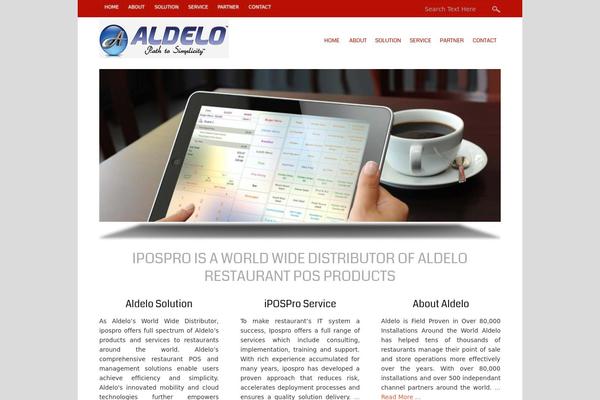 Small Business theme site design template sample