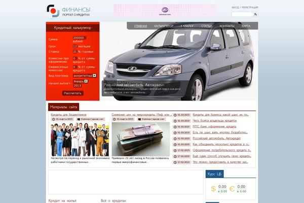 Site using Cbr Currency plugin