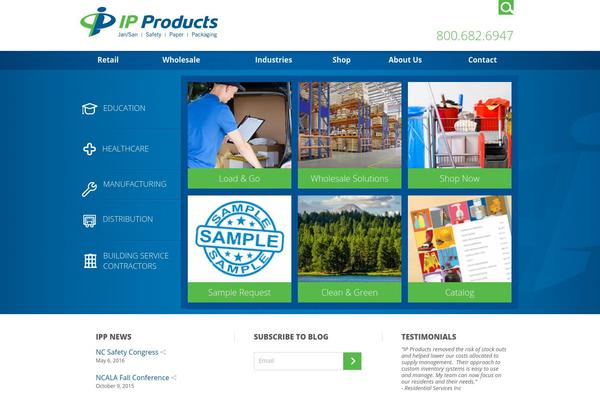 ipproducts.com site used Ipp