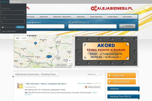 Site using Soslider-social-slider plugin