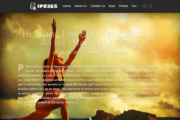 Fable theme site design template sample