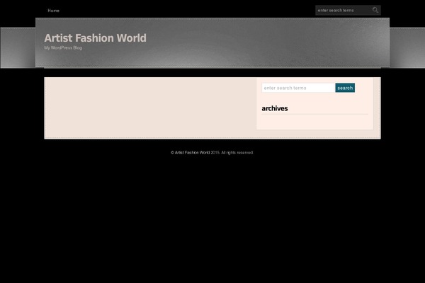 Style theme site design template sample