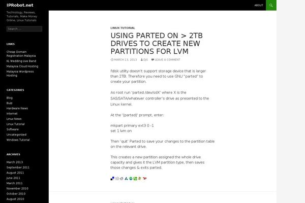 Site using Bookmarkify plugin