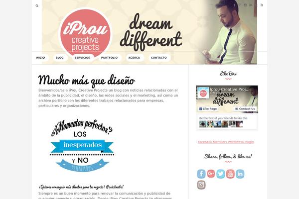 Peliegro theme site design template sample