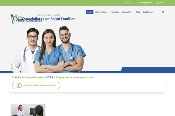 Businesslounge theme site design template sample