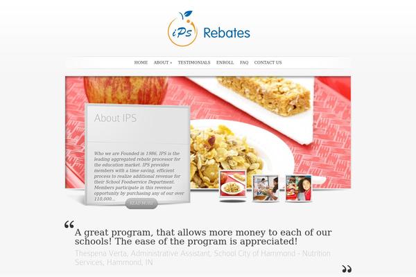 SimplePress theme site design template sample
