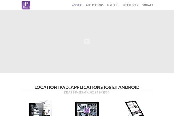 Hypertext theme site design template sample