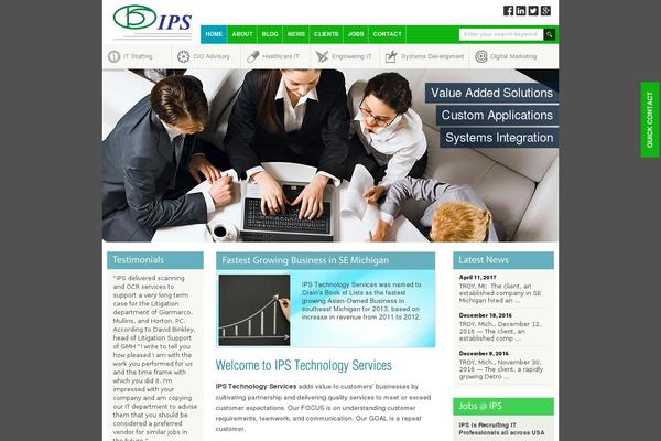 ipstechnologyservices.com site used Ips