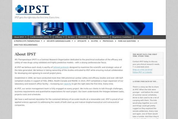 Magazine Basic theme site design template sample