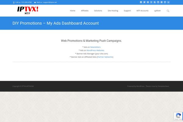 i-max theme site design template sample
