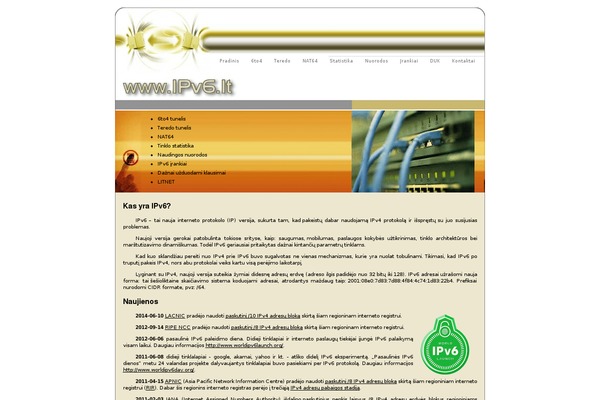 Ipv6 theme site design template sample
