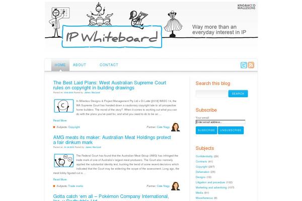 Awake theme site design template sample