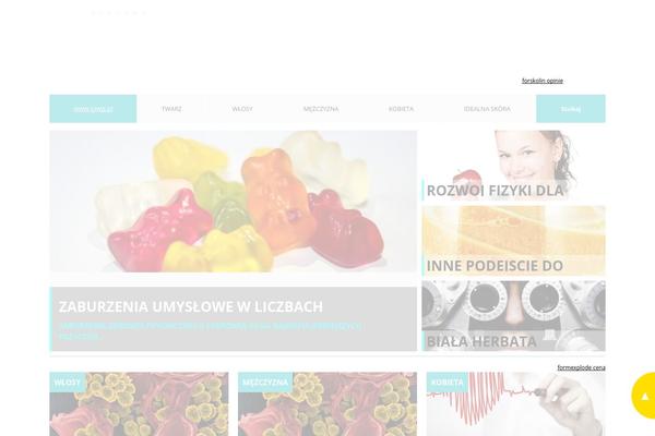 Wp theme site design template sample