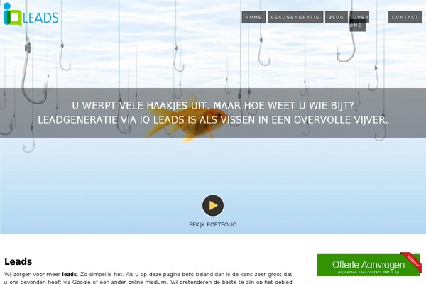 iq-leads.nl site used Iqbootstrap