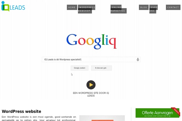 Iqbootstrap theme site design template sample