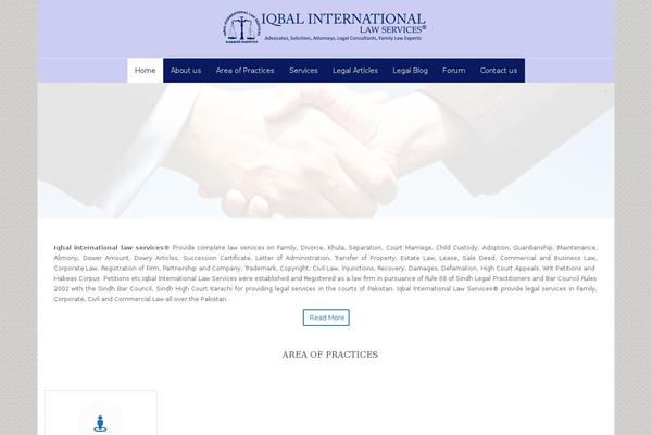Site using Magee Shortcodes plugin
