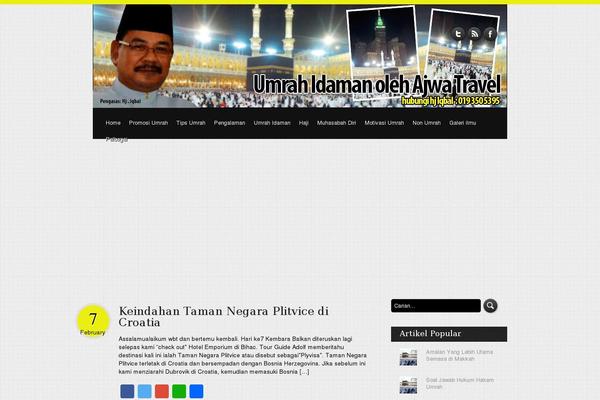 Site using WordPress Hit Counter plugin