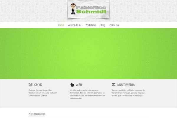Innov8tive Child theme site design template sample