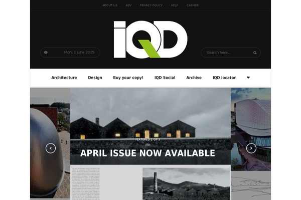 Serene theme site design template sample