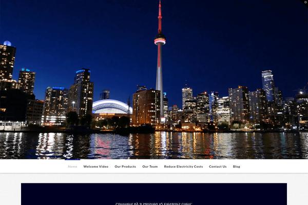 X Child theme site design template sample